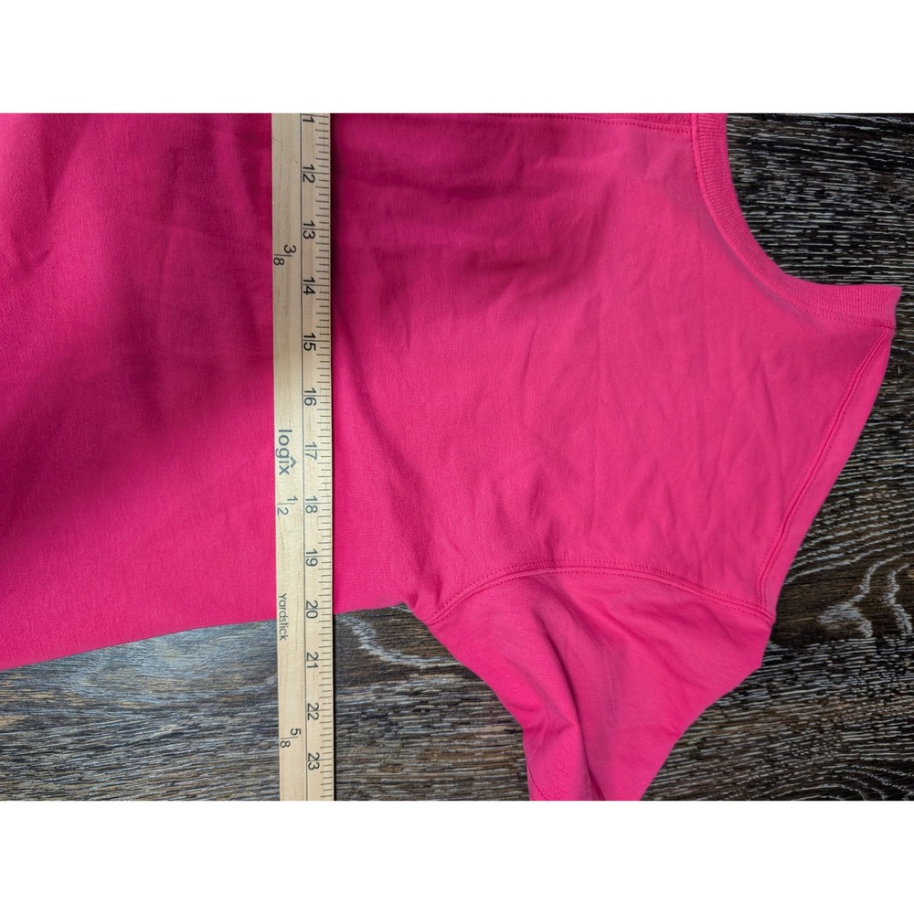 Hot Pink Short Sleeve T-Shirt romper Hot shot with Pockets Relaxed Fit Small - Picture 9 of 11